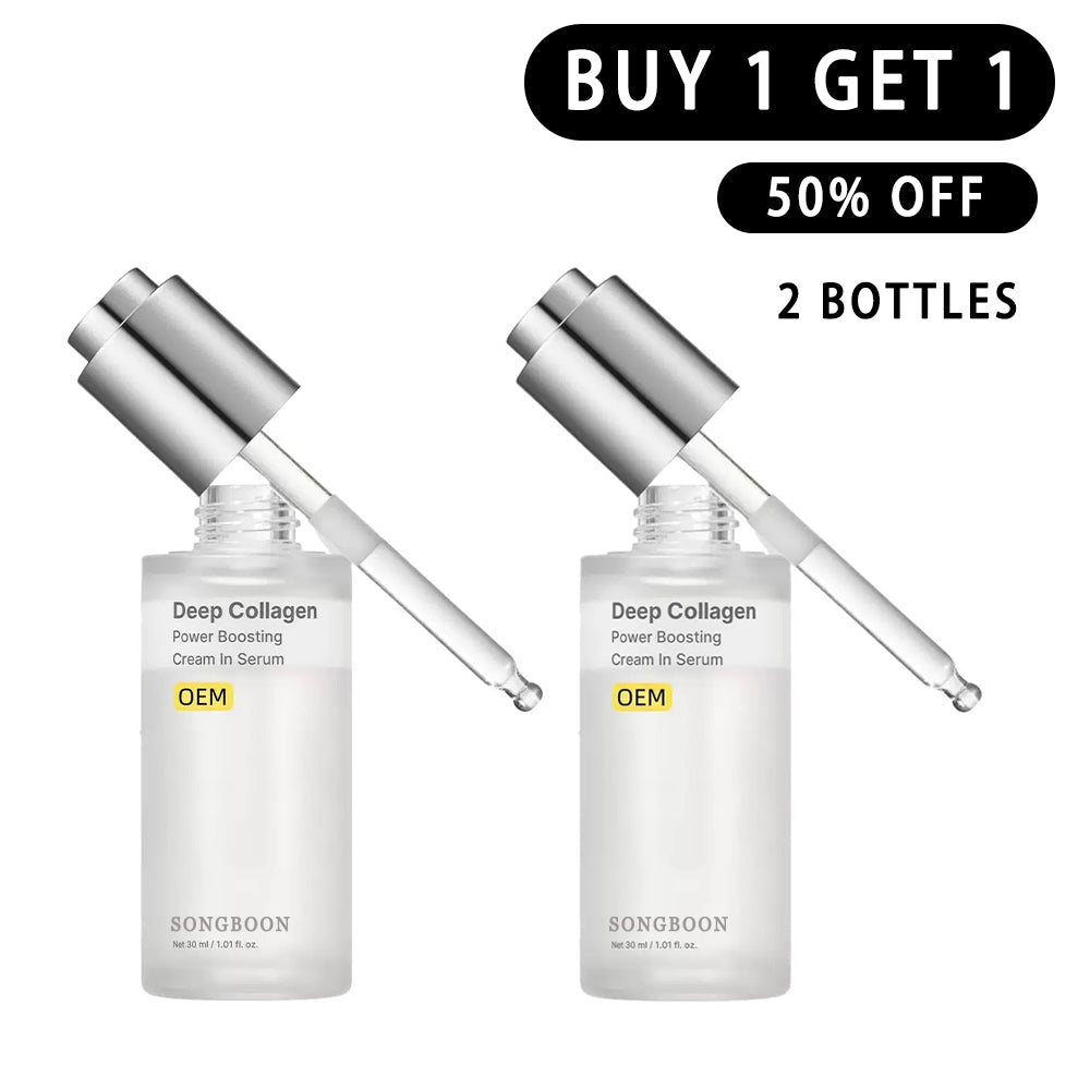 💗Last 3 Hours 50% OFF  ✨ BUY 2 GET 2 FREE🔥SONGBOON Editor Glass Skin Collagen Volufiline Cream-in-Serum | Firming Cream + Volufiline Serum Set  | Gentle, Nourishing &Comfort Korean Skincare Moisturizer for Firming & Hydrating